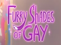 Furry Shades of Gay title artwork for the video game.