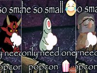 He So Small Only Need One Popcon meme examples.