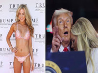 Donald Trump and Erika Kirk Romance Theory image examples.