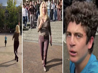 University of Washington Class Confronting Nazi Who Interrupted Psych 210 Video image examples.