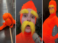 Lorax Halloween Costume Girls
