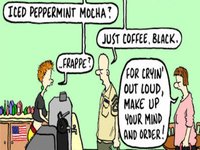 Just Coffee Black meme and comic.