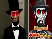 Abraham Lincoln Virus meme.