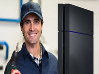 PS4 Repairman meme and image example.