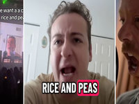 Curry Goat Rice and Peas meme