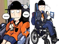 Kevin Spencer Cerebral Palsy Wheelchair Fan Art