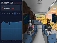 Counter-Strike 2 Knife Market Crash image and meme example.