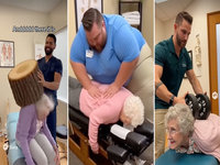 Sora AI Chiropractor Videos example images.