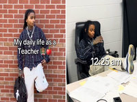 Miata Borders Substitute Teacher TikTok Video Controversy image examples.