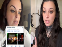 Woman Calling Churches For Baby Formula image examples depicting tiktoker Nikalie Monroe.