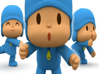 Pocoyo Dance trend and meme image example.