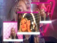 iJustine by KIRAAI / I Wanna Do a Bump of Coke With iJustine image examples from the music video.