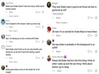 Drake Maye's Wife Ann's TikTok Comments image examples.