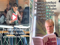 Performative Reading image examples.