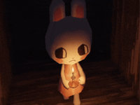 Umi Walking With a Candle meme and gif.