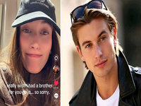 Hailey Bieber as a Man image examples.