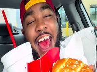 I'm Bout to Eat This Chick-fil-A meme and song image example.