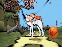 Gun and Ball Gamer meme example from Okami.