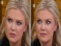 Erika Kirk CBS Interview / Town Hall image examples.