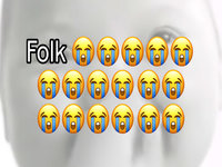 Folk meme example with AI Baby and crying emojis.