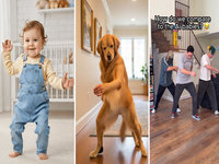 AI Baby Dance Trend / Sway Dance iamge examples.