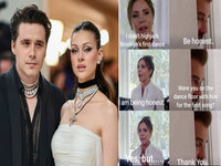 Victoria Beckham Dance Brooklyn Wedding Controversy image and meme examples.