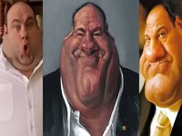 Three images of gabagool memes on TikTok