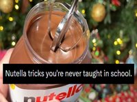 Nutella Tricks meme and image example.