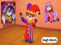 A screenshot of Hugh Morris from Tomodachi Life.