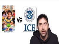 A screenshot of Ben Palmer from the Kindergarten Teacher Calls ICE On Student's Parents video.