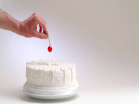 Cherry On Top Reaction Image and meme.