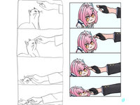 Cat Avoiding Head Pat meme and example.