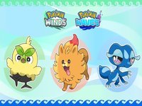 Pokémon Winds and Waves Starters image example.