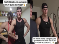 ASU Frat leader vs #2 Ranked Chad Androgenic meme and image examples.