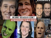 Jim Carrey Plastic Surgery / Clone Conspiracy Theories image examples.