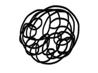 Your AI Slop Bores Me image example depicting the logo for youraislopbores.me.