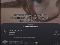 hotel / who the fuck said hotel