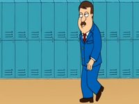 Tom Tucker Walking Slow meme.