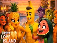 AI Fruit Love Island image example.