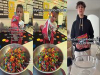 Ryan Buttlord meme and tiktok post examples.