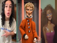Lady Elaine Singing Limp Bizkit / Knocked TF Out meme and image examples.