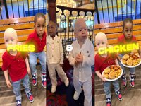 Fries and Chicken Kids / Oshone and Oshoze Fries and Chicken meme and image examples.
