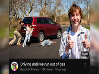 Driving Until We Run Out of Gas