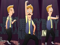 Jimmy Jr Dancing to Dracula meme.