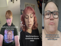 What Life Feels Like As a Conventionally Attractive Lesbian meme and trend image examples.
