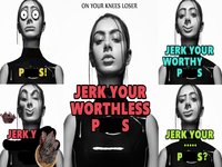 Jerk Your Worthless Penis meme examples.