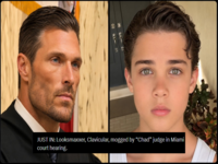 JUST IN: Looksmaxxer, Clavicular, mogged by "Chad" judge in Miami
court hearing.