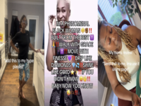 I'm A Phenomenal Black Woman meme and tiktok examples.