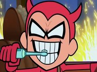 Robin Brushing His Teeth meme.