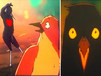 Birds For Some Reason meme and viral video image examples.